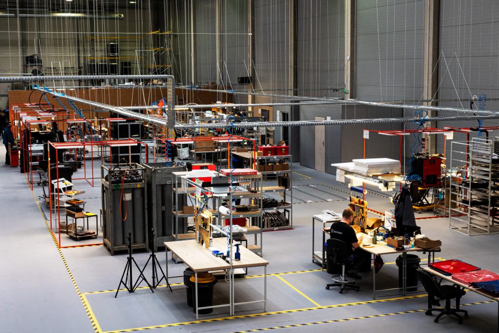 New production facility of Sinterit. Photo via Sinterit.