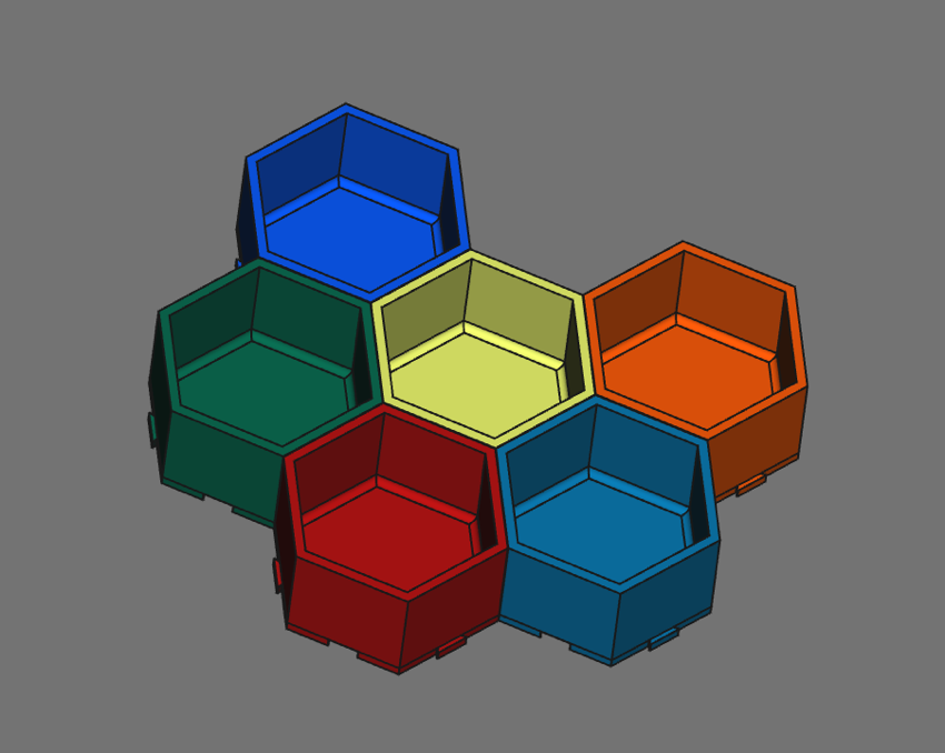 HexBoxStorage 互连(仅连接到底座)#3Dprinting #3DThursday « Adafruit Industries - 创客、黑客、艺术家、设计师和工程师! 1 大显示屏377d6513 bb7b 4337 9852 8d1266e105fc