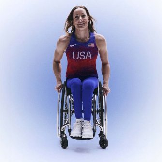 定制残奥会轮椅赛车手套 - 3D打印行业资讯网 1 Tatyana mcfadden 赛车边车 t54 美国 nike