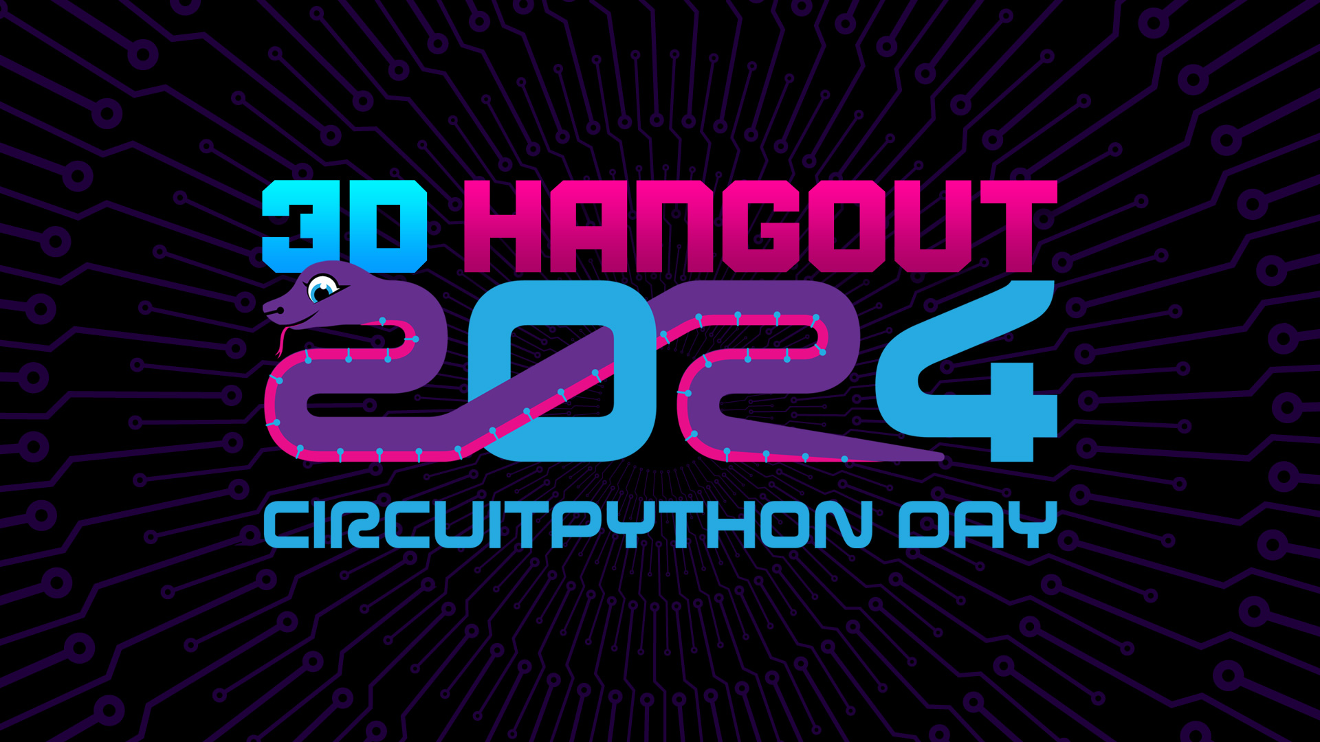 请注意，3d hangouts 将于周五举行 #circuitpythonday2024 « adafruit industries – 创作者、黑客、艺术家、设计师和工程师！