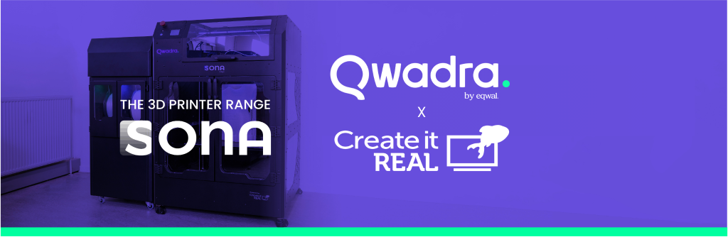 Qwadra 和 create it real 建立合作伙伴关系开发 3d... 4 Qwadra x 创建真正的协作。图片来自 qwadra。