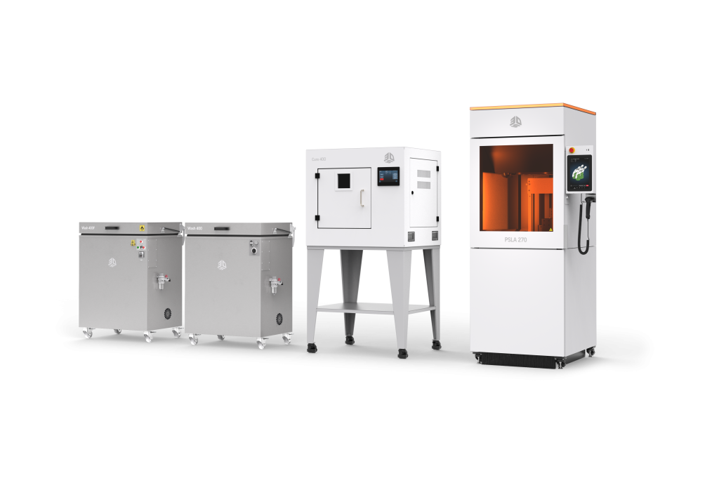 3d systems 在 formnext 2024 上推出新系列 3d 打印产品 3 3d systems 的 psla 270 解决方案可加快制造应用的零件装配流程。通过 3d 系统获得的图像。