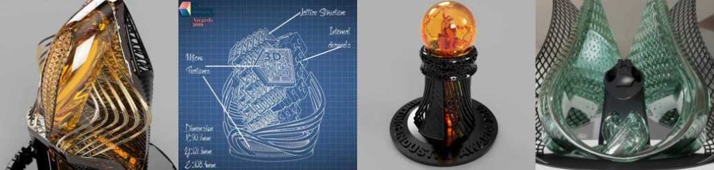 赢得 2024 年 3dpi 奖的原创 prusa mk4s 套件和设计... 4 3dpi awards trophy competition 赢得 2024 年 3dpi 奖的原创 prusa mk4s 套件和设计...