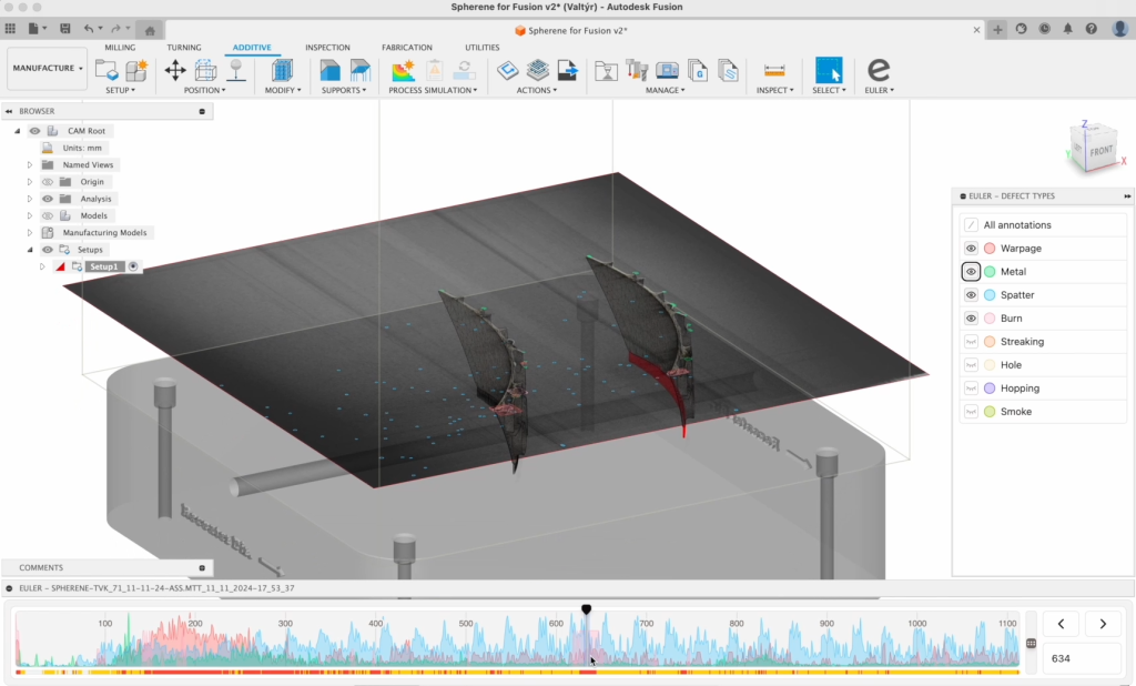 Autodesk Fusion 中的 Euler AI 工具。图片来自 Autodesk