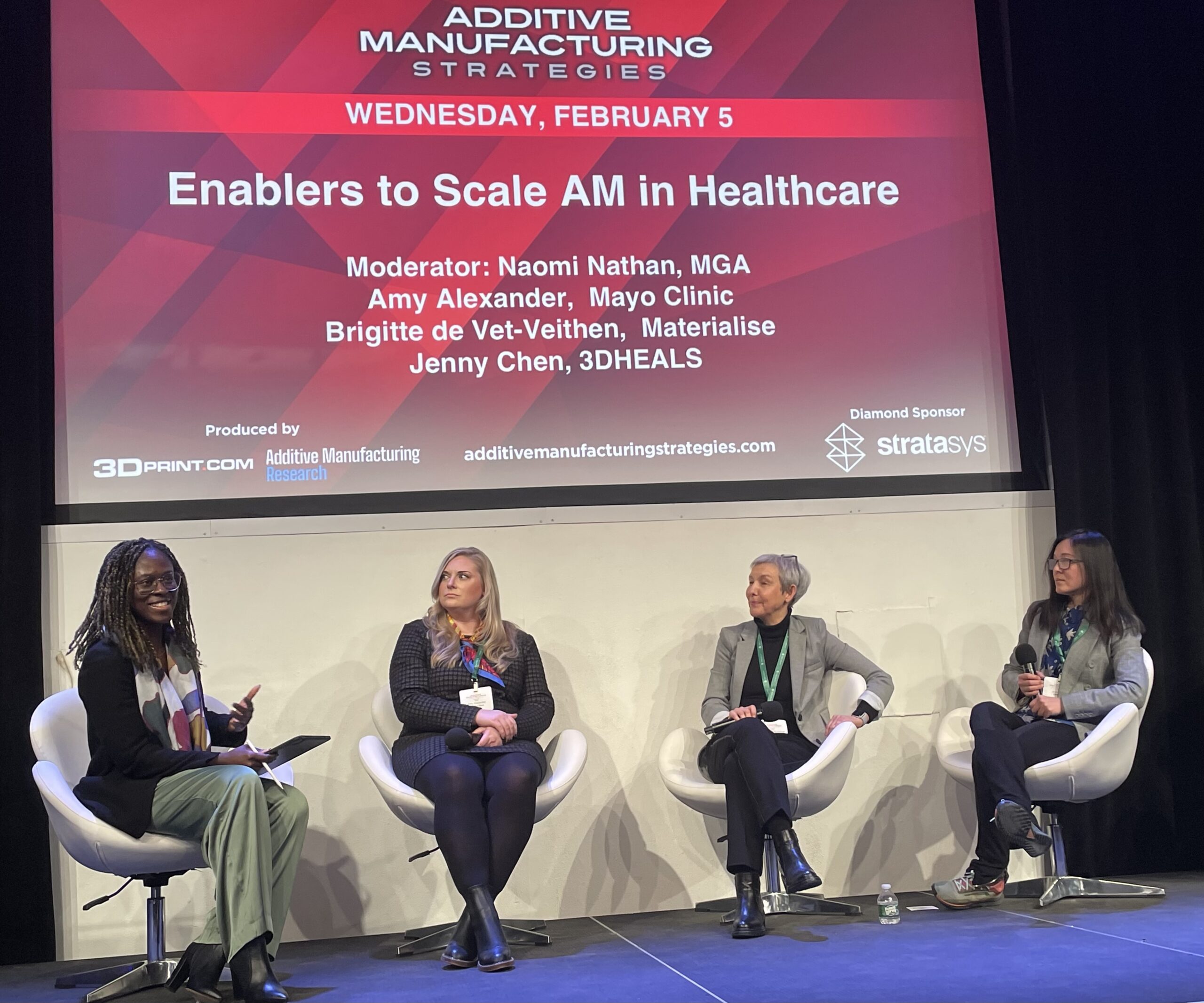 AMS 2025 Healthcare panel 9 scaled AMS 2026带有新的气氛和入门关税返回纽约-3D打印行业资讯网
